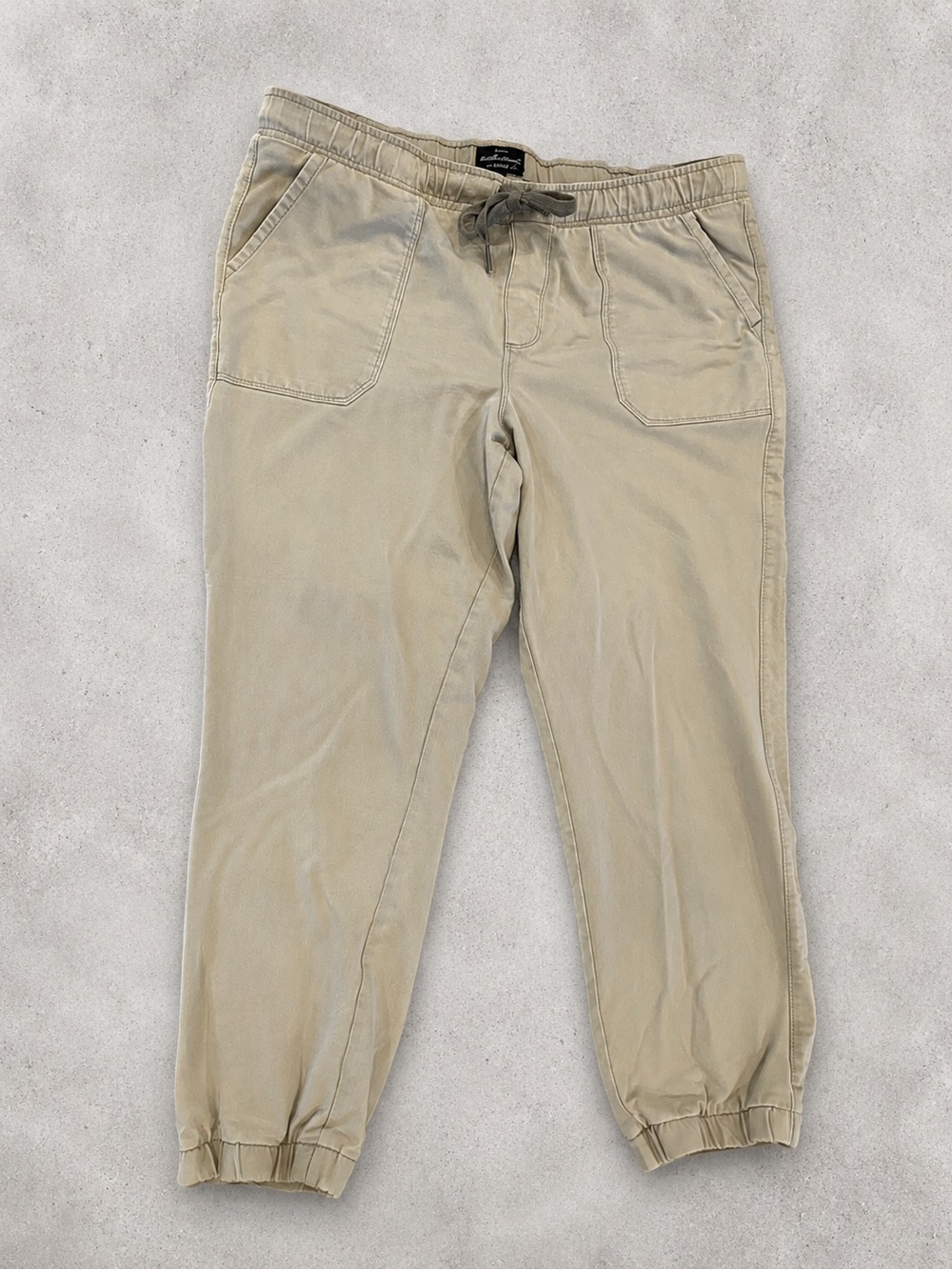 Weatherproof Vintage Sage Joggers Women’s Large Drawstring Stretch Lounge Pants